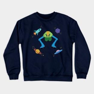 Intergalactic Spider Creature Crewneck Sweatshirt